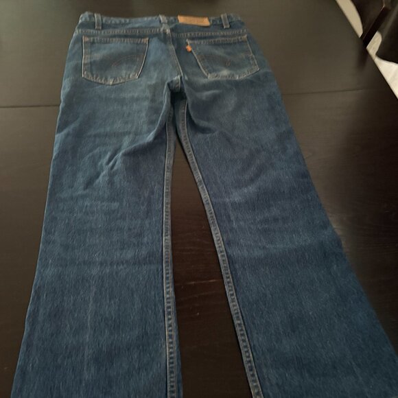 Vintage Mens Levis 517 Made In USA Denim Jeans Size 33 X 28 - Picture 6 of 9